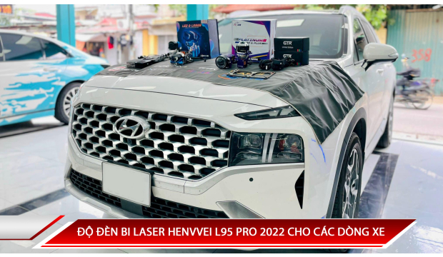 ĐỘ ĐÈN BI LASER HENVVEI L95 PRO 2022 CHO CÁC DÒNG XE